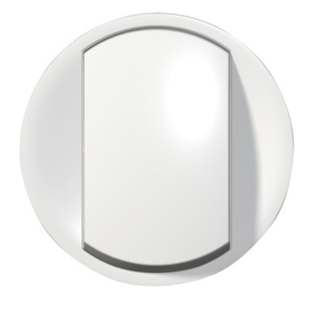 CELIANE Biały Przycisk wahadłowy pojedynczy