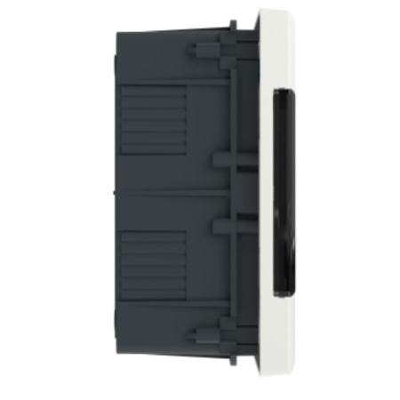 EASY9 ROZDZIELNIA PLASTIKOWA PT 12M 1X 12M N+PE 185X285X95.5 IP40 IK07 DRZWI DYMNE BIAŁY