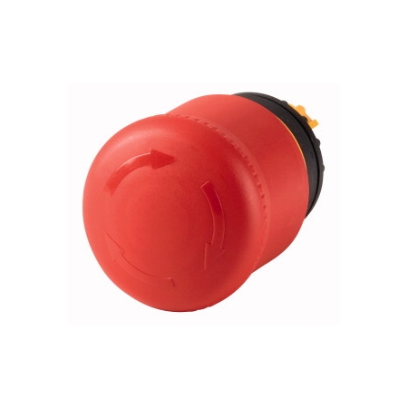 M22-PVT NAPĘD PRZYCISKU BEZPIECZEŃSTWA Z ZATRZASKIEM PRZEZ OBRÓT FI38 CZERWONY IP67
