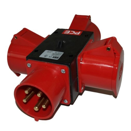 PIESZYCE ROZGAŁĘŹNIK BUDOWLANY 32/5 - 3X 32/5 IP44