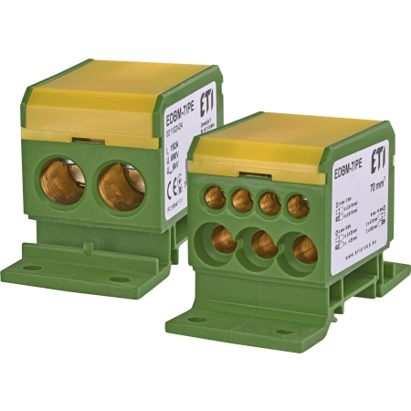 EDBM-7/PE BLOK ROZDZIELCZY 192A 2X 70, 3X 25, 4X 16 ETIBOX  ŻO