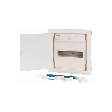 KLV-12UPS-F ROZDZIELNIA PLASTIKOWA PT 12M 1X 12M N+PE IP30 340X360X100 DRZWI PEŁNE METAL BIAŁY