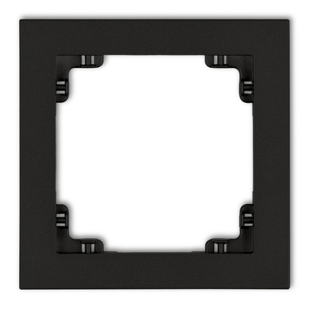 DECO CZARNY MAT RAMKA 1X