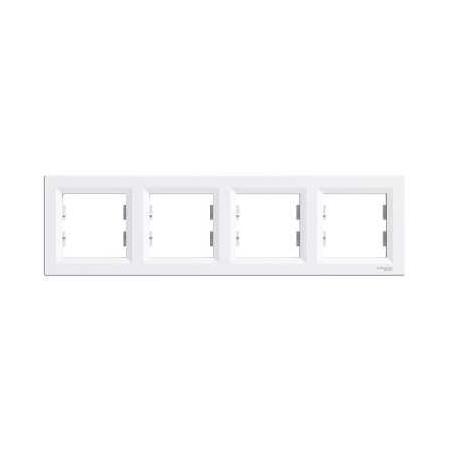 Schneider Electric Asfora, ramka 4-krotna, pozioma, biały, EPH5800421