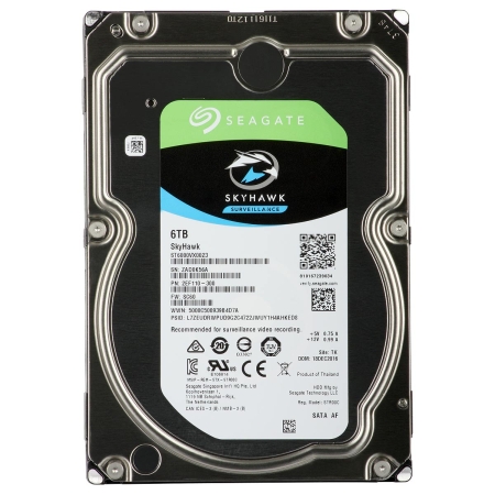 DYSK HDD  6TB 3.5" SATA 256MB CACHE SKYHAWK DO PRACY CIĄGŁEJ