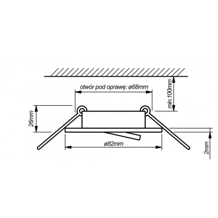 ALFA-R W BIAŁY OPRAWA SUFITOWA PT OKRĄGŁA RUCHOMA GU5.3 IP20 ALUMINIUM
