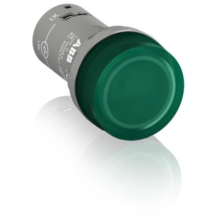 CL2-502G LAMPKA SYGNALIZACYJNA LED 24V AC/DC ZIELONY