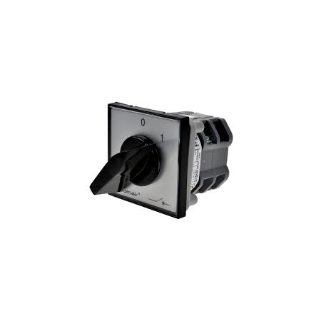 ŁK16R-2.8211\P03 16A 0-1 3P ŁĄCZNIK KRZYWKOWY 16A 3P B/O IP65 NAPĘD CZARNY