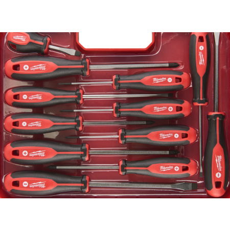 ZESTAW WKRĘTAKÓW W WALIZCE - 12 SZTUK