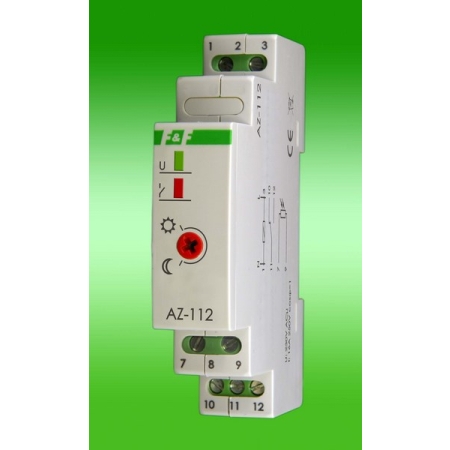 AZ-112 AUTOMAT ZMIERZCHOWY 16A 1M 2-1000LX 230V AC SONDA ZEWNĘTRZNA FI10 IP65