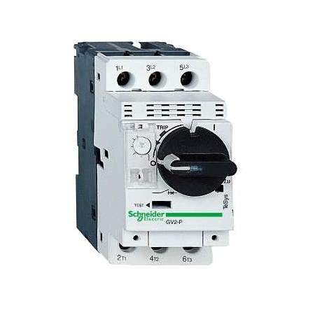 Schneider Electric Wyłącznik silnikowy TeSys GV2P napęd obrotowy 0,4-0,63A zaciski skrzynkowe, GV2P04