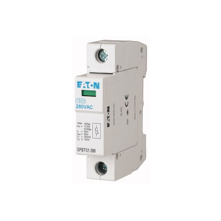 SPBT12-280/1 OGRANICZNIK PRZEPIĘĆ T1+T2 B+C 1P 1M 12.5KA 1.5KV TN