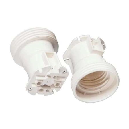 OPRAWKA TERMOPLASTYCZNA E27 ODCHUDZONA BIAŁY0