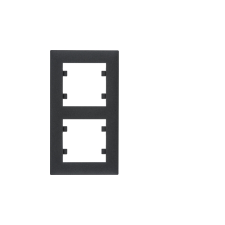 LUMINA INTENSE CZARNY RAMKA 2X PIONOWA