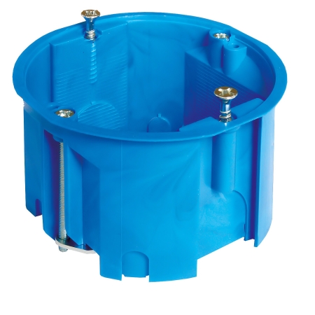 PV 60K PUSZKA INSTALACYJNA PT 1X FI60 38.5MM GIPS PŁYTKA NIEBIESKI