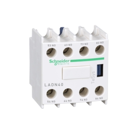 Schneider Electric Blok styków pomocniczych wyprzedzających LC1 4NO zaciski skrzynkowe, LADN40