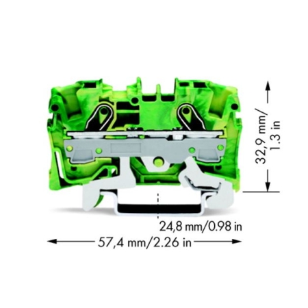 TOPJOBS  6.0 ZŁĄCZKA PRZELOTOWA 2-PRZEWODOWA ŻO