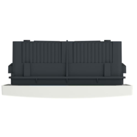 EASY9 ROZDZIELNIA PLASTIKOWA PT 8M 1X 8M N+PE 170X215X96.5 IP40 IK07 DRZWI DYMNE BIAŁY