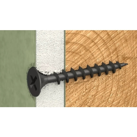 WKRĘT DO PŁYT G-K DREWNO 3,5X35 MM