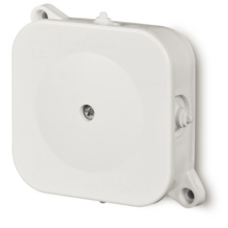 PUSZKA INSTALACYJNA NT 86X86X35 IP42 380 4 DŁAWIKI BIAŁY