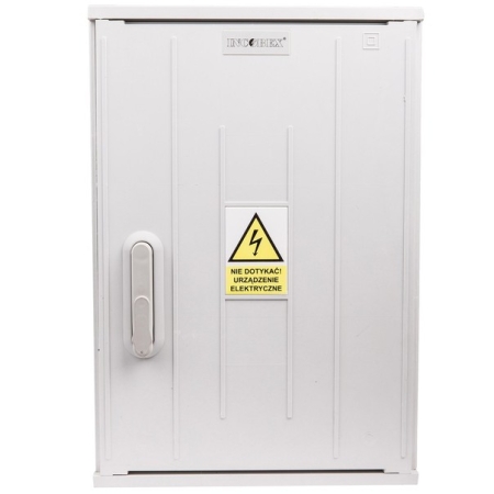 SSTN 26X42 OBUDOWA TERMOUTWARDZALNA LAKIER 420X260X250 IP44 DASZEK SKOŚNY 1K NA WKŁADKĘ I KŁÓDKĘ