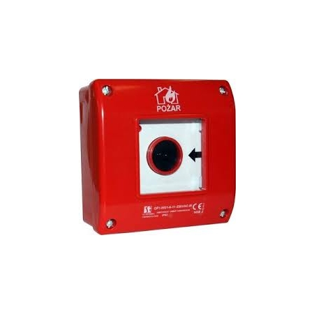 OP1-W01-A\11-M RĘCZNY OSTRZEGACZ POŻAROWY NT + MŁOTECZEK