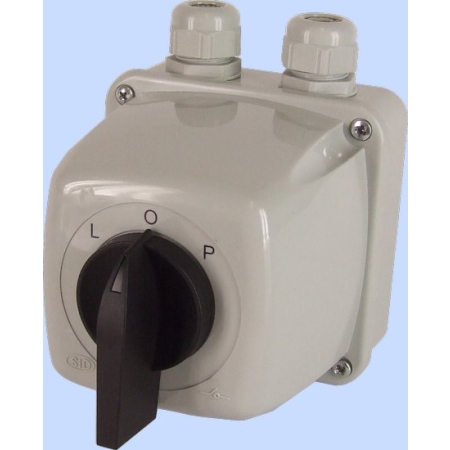 ŁUK 25-43 L-0-P ŁĄCZNIK KRZYWKOWY OB 25A IP44