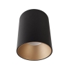 EYE TONE CZARNY/ ZŁOTY OPRAWA SUFITOWA SPOT TUBA NT 1X GU10/10W IP20STAL LAKIEROWANA/ TWORZYWO PROM.