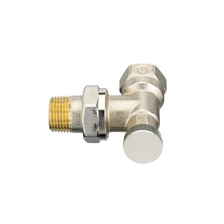 RLV-S 15 ZAWÓR ODCINAJĄCY POWROTNY KĄTOWY DO GRZEJNIKÓW BOCZNO I DOLNOZASILANYCH