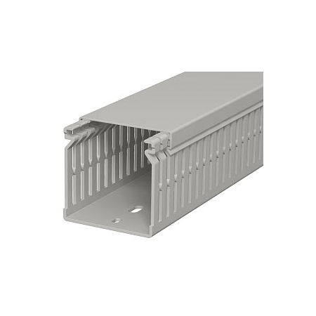 LK4 N 60060 KORYTKO GRZEBIENIOWE PERFOROWANE H60 W60 2M SZARY Z PRZETŁOCZENIEM