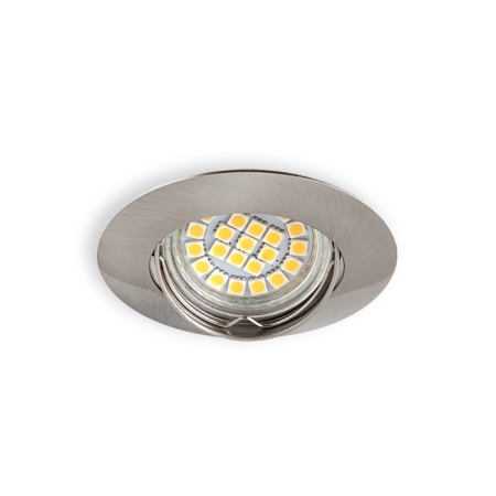 ORION-R C/M CHROM MAT OPRAWA SUFITOWA PT OKRĄGŁA RUCHOMA GU5.3 IP20 ALUMINIUM