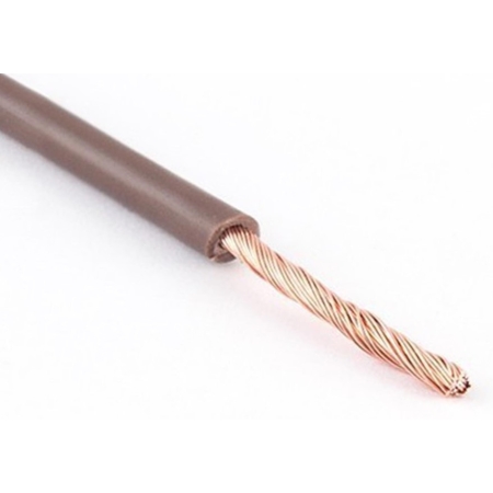 H07V-K LGY   1.5 BRĄZOWY PRZEWÓD JEDNOŻYŁOWY LINKA GIĘTKA 450/750V KL.5