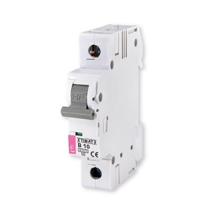 ETIMAT 6 WYŁĄCZNIK NADPRĄDOWY B 25A 1P 1M 6KA