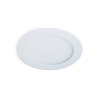 FLAX BIAŁY OPRAWA DOWNLIGHT PT LED OKRĄGŁA  9W 830 WW 3000K 590LM IP20 120ST AL