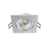 NEO ALUMINIUM SZCZOTKOWANE OPRAWA SUFITOWA LED KWADRAT RUCHOMA 6W WW 830 3000K 620LM IP20 90ST AL