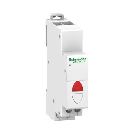 Schneider Electric Lampka pojedyncza Acti9 iIL-1-R-230 czerwona 110...230 V AC, 110...130 V DC, A9E18320