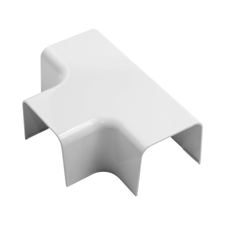 TRÓJNIK DO KORYTKA MONTAŻOWEGO TYP 08 80MM BIAŁY