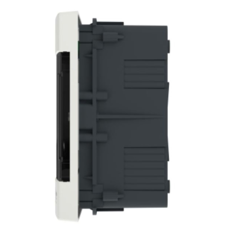 EASY9 ROZDZIELNIA PLASTIKOWA PT 8M 1X 8M N+PE 170X215X96.5 IP40 IK07 DRZWI DYMNE BIAŁY