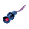 KLP 5R/230V LAMPKA SYGNALIZACYJNA 5MM 230V AC/DC IP20 CZERWONY