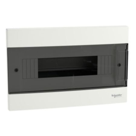 EASY9 ROZDZIELNIA PLASTIKOWA PT 12M 1X 12M N+PE 185X285X95.5 IP40 IK07 DRZWI DYMNE BIAŁY