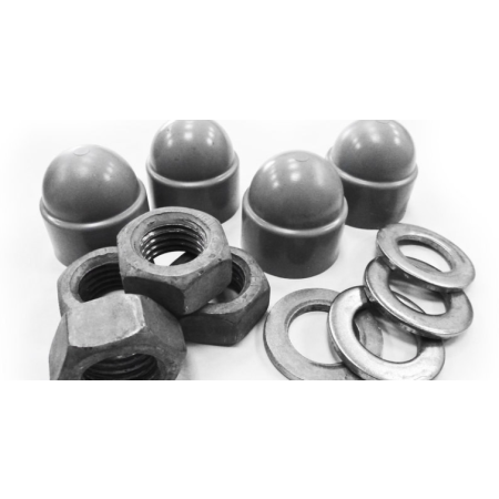 ELEMENTY ZŁĄCZNE Z KAPTURKAMI SZARYMI DO B-51, Z-51, B-51A, Z-51A, B-60, Z-60, B-60A, Z-60A