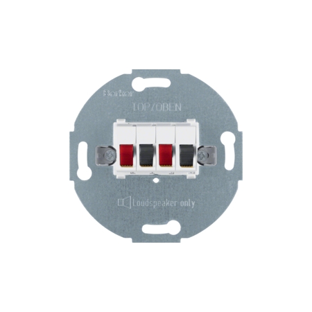 ONE PLATFORM MODUŁ BIAŁY GNIAZDO GŁOŚNIKOWE HI-FI 2X STEREO