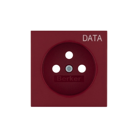 B.KWADRAT MODUŁ CZERWONY PŁYTKA DO GNIAZD 1X Z/U "DATA" ONE PLATFORM