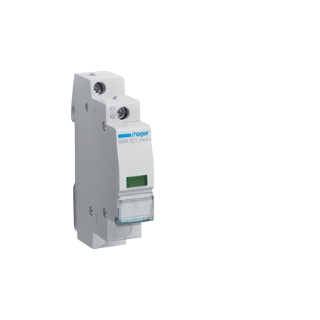 SVN121 LAMPKA SYGNALIZACYJNA MODUŁOWA 1X LED 1M 230V AC ZIELONY