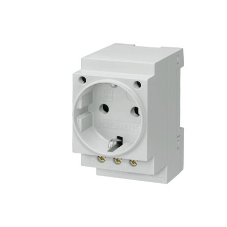 5TE6 GNIAZDO 1X SCHUKO 16A 2.5M NA SZYNĘ TH35