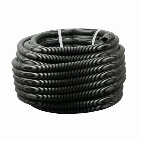 RKGS 20-25 CZARNY RURA KARBOWANA PESZEL PVC-U FI20/14.9 Z PILOTEM 750N