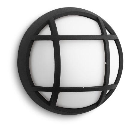 EAGLE CZARNY OPRAWA ŚCIENNA KINKIET LED 3W NW 4000K 320LM IP44 TWORZYWO