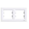 Schneider Electric Asfora, ramka 2-krotna, pozioma, biały, EPH5800221