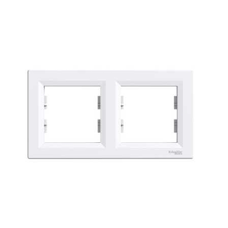 Schneider Electric Asfora, ramka 2-krotna, pozioma, biały, EPH5800221