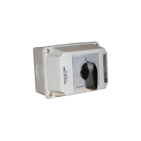 ŁK40-2.8211\OB2 40A 0-1 3P ŁĄCZNIK KRZYWKOWY 40A 3P OB IP65 NAPĘD CZARNY